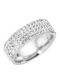 Firetti Damen Fingerring "Schmuck Geschenk Silber 925 Silberring", 52, Silber 925 (Sterlingsilber), 7,5mm, silber, Silber 925 (Sterlingsilber),
