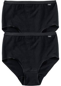 Speidel Damen Formslip, Gr. 44, schwarz, Obermaterial: 92% Baumwolle, 8% Elasthan, unifarben, Unterhosen, Badge auf der Vorderseite