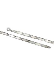 Vivance Damen Armband "925/- Sterling Silber Opal weiß", 20 + 1cm, Silber 925 (Sterlingsilber), weiß, Silber 925 (Sterlingsilber), Armbänder