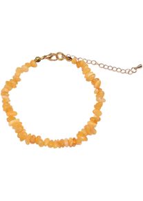 Firetti Damen Armband "Schmuck Geschenk Armschmuck Armkette", Messing, gold, Messing, Armbänder, Made in Germany - mit Bernstein