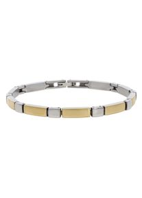 TITANIA Damen Gliederarmband "Titanarmband", Titan, silber, Titan, Armbänder, bicolor