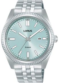 Lorus Damen Quarzuhr, silber, Armbanduhren, Armbanduhr, Herrenuhr, Damenuhr, Datum, Edelstahlarmband