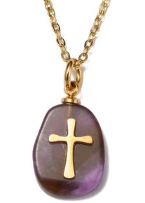 Firetti Damen Kette mit Anhänger "Schmuck Geschenk Kreuz", Edelstahl, L: 45cm B: 2mm, bunt, Edelstahl, B:2mm, Halsketten, Made in Germany - mit