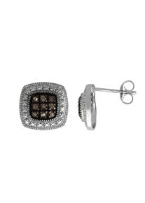 Vivance Damen Paar Ohrstecker "Ohrstecker Diamanten", Silber 925 (Sterlingsilber), silber, Silber 925 (Sterlingsilber), Ohrringe