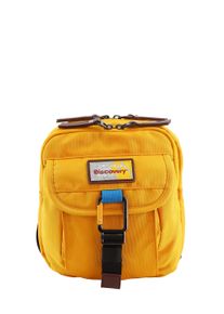 DISCOVERY Damen Schultertasche "Icon", gelb, Kunstfaser, unifarben, Taschen, aus robustem rPet Polyester-Material
