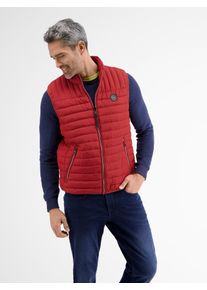 Lerros Herren Steppweste "Lerros Steppweste", rot, Gr. S, 100% Polyester, Westen