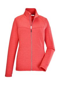 Killtec Damen Strickjacke "KOS 102 WMN FLX JCKT", orange, sportlich, Gr. 46, 82% Polyester 15% Viscose 3% Elasthan, Strickjacken, Damen