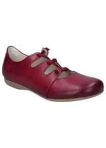 Josef Seibel Damen Riemchenballerina "Fiona 04", Gr. 41, lila, Leder, klassisch, Schuhe, Slipper, Sandale, Komfortschuh mit raffiniertem Gummizug