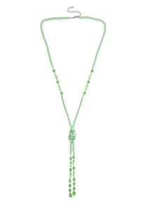 Damen Lange Kette "Heather", grün, Basic, Collezione Alessandro, Glas, Halsketten, mit Glasperlen