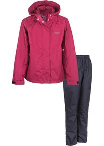 WEATHER REPORT Kinder Regenanzug "Carlene Jr.", rot, casual, Gr. 164, unifarben, 100% Polyester, Sportanzüge, mit reflektierenden Elementen