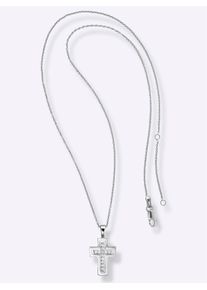 Lady Damen Kreuz-Anhänger, Silber 925 (Sterlingsilber), silber, Silber 925 (Sterlingsilber), Schmuckanhänger