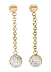 Vivance Damen Paar Ohrstecker "elegance", Chirurgiestahl, silber, Chirurgiestahl, Ohrringe