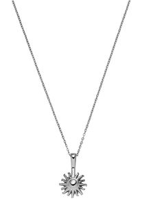 PURELEI Damen Kette mit Anhänger "Schmuck Geschenk Sun Kids Anhänger Sonne, 22391", Edelstahl, L: 40cm, silber, Edelstahl, Halsketten