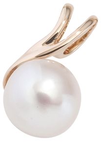 Jobo Damen Perlen-Anhänger "Anhänger mit Perle", Roségold 585-Perlen, rosa, Rosu00e9gold 585, Perlen, Schmuckanhänger, 585 Roségold mit einer