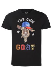 Top Gun Herren T-Shirt "TG22030", schwarz, Gr. XL, Obermaterial: 95% Baumwolle / 5% Elasthan, Shirts