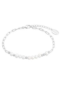 s.Oliver Damen Armband "2034891", Silber 925 (Sterlingsilber)-Perlen, bunt, Silber 925 (Sterlingsilber), Perlen, Armbänder, mit Süßwasserzuchtperle