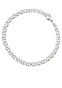 Jobo Damen Silberarmband "Armband", Silber 925 (Sterlingsilber), silber, Silber 925 (Sterlingsilber), Armbänder, 925 Silber rhodiniert 21 cm