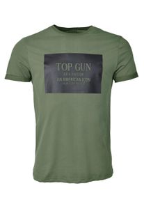Top Gun Herren T-Shirt "TG20213011", grün, Gr. S, Obermaterial: 100% Baumwolle, Shirts