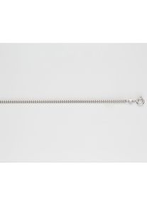 Lady Damen Panzerkette, 45, Silber 925 (Sterlingsilber), L: 45cm, silber, Silber 925 (Sterlingsilber), Halsketten