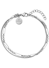 PURELEI Damen Armband "Schmuck Geschenk Unison Armschmuck Armkette, 22492", Edelstahl, silber, Edelstahl, Armbänder