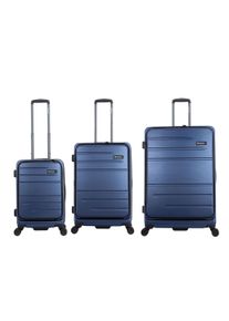 DISCOVERY Koffer "Patrol", blau, Polyester, unifarben, klassisch, Koffer, aus hochwertigem Polycarbonat-Material