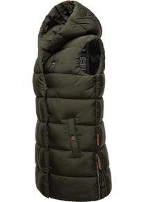 Navahoo Damen Steppweste "Madilynaa", grün, sportlich, Gr. L, Oberstoff: 100% Polyester; Futter: 100% Polyester; Wattierung: 100% Polyester, Westen,