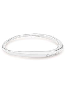 Calvin Klein Damen Armreif "Schmuck Edelstahl Armschmuck ELONGATED DROPS", Edelstahl, silber, Edelstahl, Armbänder