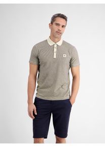 Lerros Herren Poloshirt "Lerros Gestreiftes Poloshirt für Herren", beige, Gr. S, 100% Baumwolle, Shirts