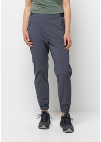 Jack Wolfskin Damen Softshellhose "PRELIGHT PANTS W", grau, Gr. XS, OBERSTOFF 84% POLYAMID, 16% ELASTHAN FUTTER 89% POLYESTER, 11% ELASTHAN, Hosen