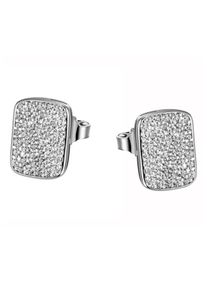 Firetti Damen Paar Ohrstecker "Schmuck Geschenk Silber 925 Ohrschmuck Quadrat", Silber 925 (Sterlingsilber), silber, Silber 925 (Sterlingsilber),