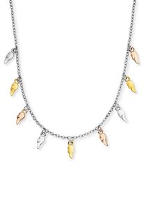 Engelsrufer Damen Kette mit Anhänger "Flying Wings Tricolor, ERN-FLYWING9-TRICO", Silber 925 (Sterlingsilber), L: 44cm B: 1,33mm, rosa, Silber 925