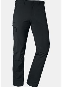 Schöffel SCHÖFFEL Herren Outdoorhose "Pants Koper1", schwarz, sportlich, Gr. 52, Oberstoff : 89% Nylon 11% Elasthan, Hosen
