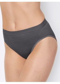 wäschepur WÄSCHEPUR Damen Slip, Gr. 38, grau, 95% Modal, 5% Elasthan, Unterhosen