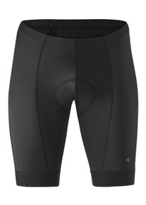 Gonso Herren Fahrradhose "California", schwarz, Gr. XXL, 78% Polyamid, 22% Elastan, Hosen, kurze Herren Radlerhose mit Sitzpolster, strapazierfähige