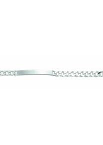 Adelia´s ADELIA ́S Damen Silberarmband "925 Silber Flach Panzer Armband 19 cm", 19, Silber 925 (Sterlingsilber), silber, Silber 925 (Sterlingsilber),