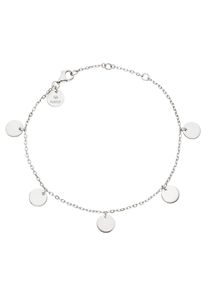 PURELEI Damen Armband "Schmuck Geschenk Kalea, Plättchen, Kreis, rund, Bracelet-Kalea", Edelstahl, silber, Edelstahl, Armbänder