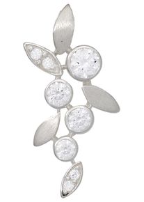 Jobo Damen Ketten-Anhänger "Anhänger mit Zirkonia", Silber 925 (Sterlingsilber), silber, Silber 925 (Sterlingsilber), Schmuckanhänger, 925 Silber