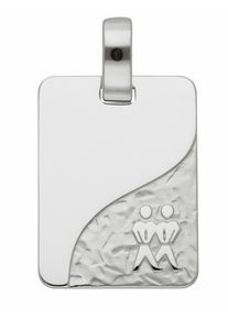Adelia´s ADELIA ́S Damen Ketten-Anhänger "925 Silber Sternzeichen Anhänger Zwilling", Damen, Zwilling, Silber 925 (Sterlingsilber), silber, Silber 925
