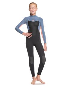 Roxy Kinder Neoprenanzug "3/2mm Prologue", bunt, Gr. 4, [Hauptstoff] 92% Nylon/Polyamid, 8% Elastan, Sportanzüge