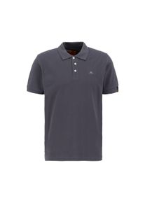 Herren Poloshirt "Alpha Industries Men - Polo Shirts X-Fit Polo", grau, Gr. XXXL, Alpha Industries, Obermaterial: 95% Baumwolle, 5% Elastan, Shirts