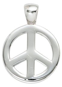 Jobo Damen Ketten-Anhänger "Anhänger Peace", Silber 925 (Sterlingsilber), silber, Silber 925 (Sterlingsilber), Schmuckanhänger, 925 Silber
