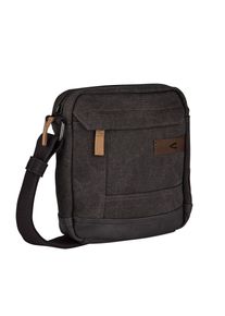 Camel Active Damen Umhängetasche "Air", grau, Baumwolle, Taschen, Canvas Modell aus weichem Lederimitat abgerundet mit Applikationen