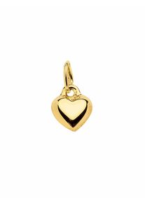 Adelia´s ADELIA ́S Damen Ketten-Anhänger "333 Gold Anhänger Herz", Gelbgold 333, gold, Gelbgold 333, Schmuckanhänger, 333 Gold Goldschmuck für Damen