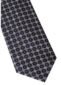 Eterna Herren Krawatte, blau, klassisch, Seide, Krawatten
