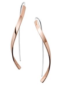 Skagen Damen Paar Ohrhaken "KARIANA, SKJ1199040, SKJ1328791", Edelstahl, rosa, Edelstahl, Ohrringe