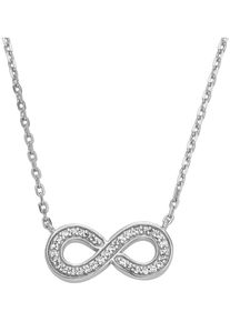 Fossil Damen Kette mit Anhänger "STERLING JFS00632040", Silber 925 (Sterlingsilber), L: 45,5cm, silber, Silber 925 (Sterlingsilber), Halsketten