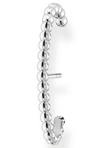 Thomas Sabo Damen Single-Ohrstecker "Kugeln gold, Kugeln silber, H2154-001-21, H2154-413-39", Silber 925 (Sterlingsilber), silber, Silber 925