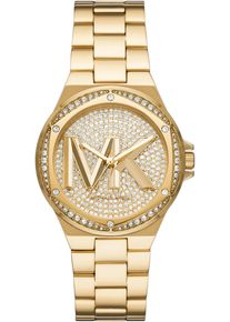 Michael Kors Damen Quarzuhr "LENNOX", gold, Armbanduhren, Armbanduhr, Damenuhr, analog, Edelstahlarmband