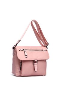 Damen Umhängetasche "Nylon", Collezione Alessandro, rosa, Kunstfaser, Taschen, in modernem Design mit vielen Fächern