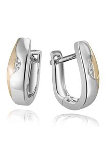 Goldmaid Damen Paar Creolen, Silber 925 (Sterlingsilber), silber, Silber 925 (Sterlingsilber), Ohrringe